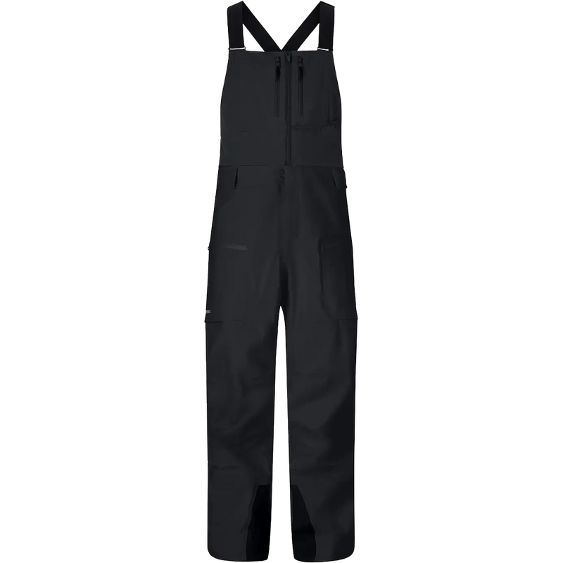 Jones Snowboards Men's Higher Gore-Tex 3L Bibs in Stealth Black