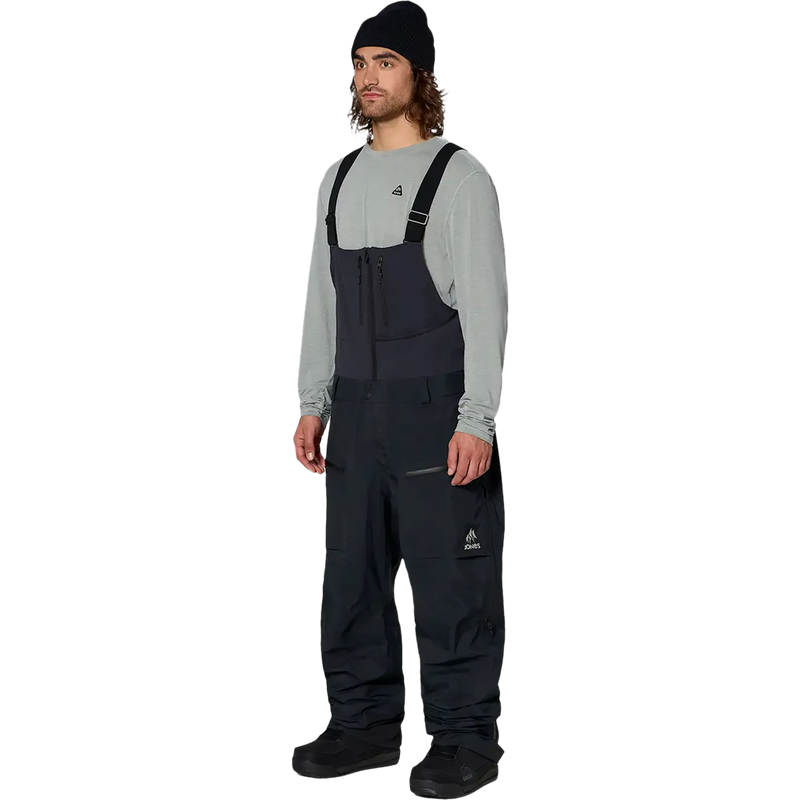 Jones Snowboards Men's Higher Gore-Tex 3L Bibs 3/4 Front