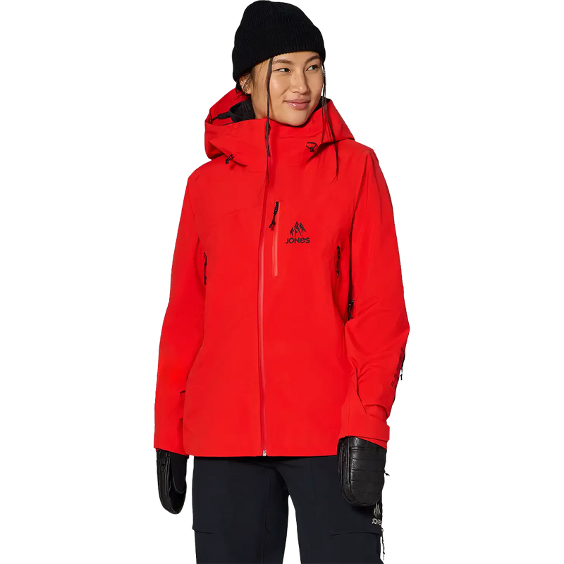 Jones Snowboards Women's Further 3L Stretch Jacket Front