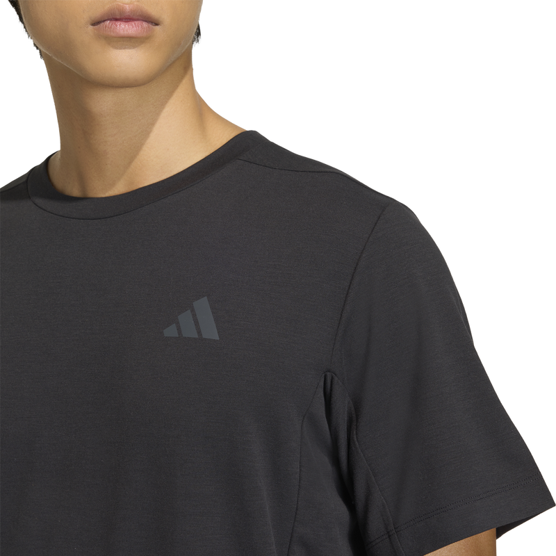 Men's D4T Essentials Tee, Adidas Men's D4T Essentials Tee logo