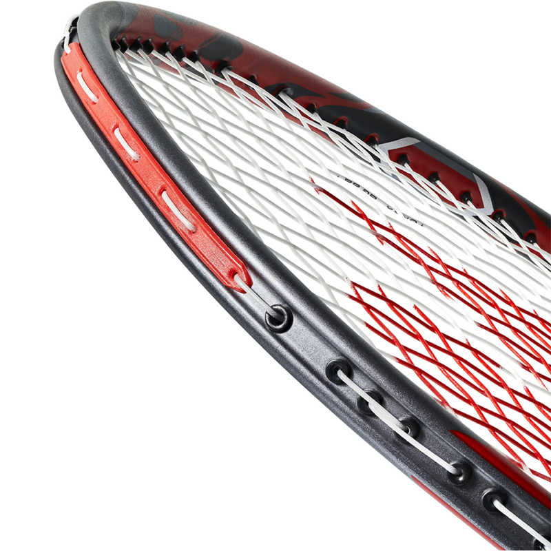 Yonex Arcsaber 11 Pro in Grayish Pearl with stringing details