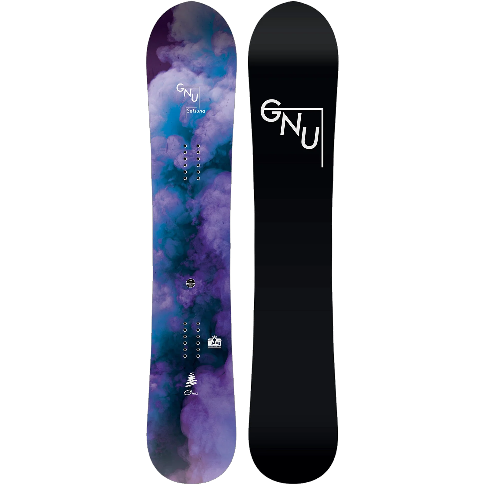 GNU Women's Setsuna deck with black base