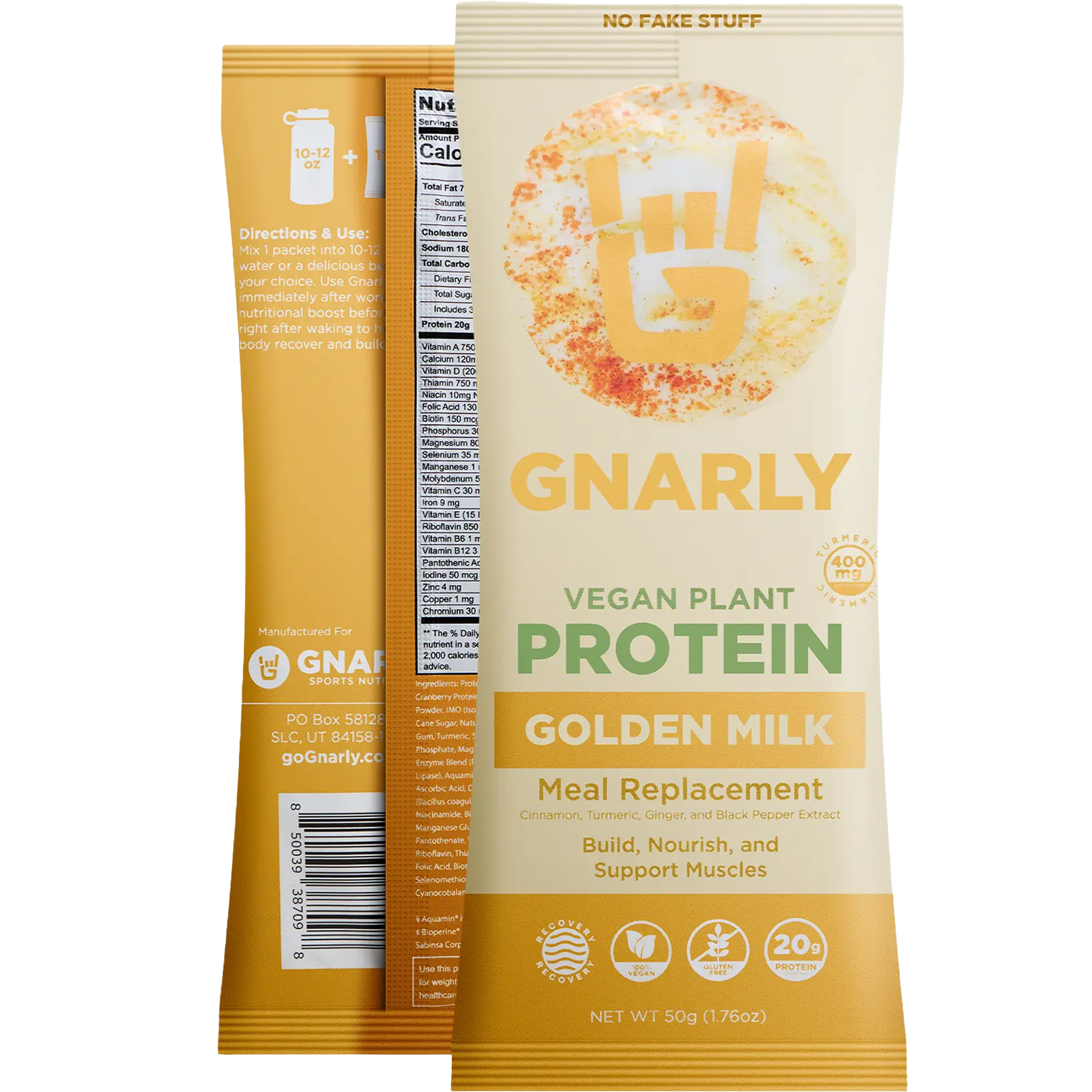Golden Milk Vegan Protein (Single Serving) alternate view