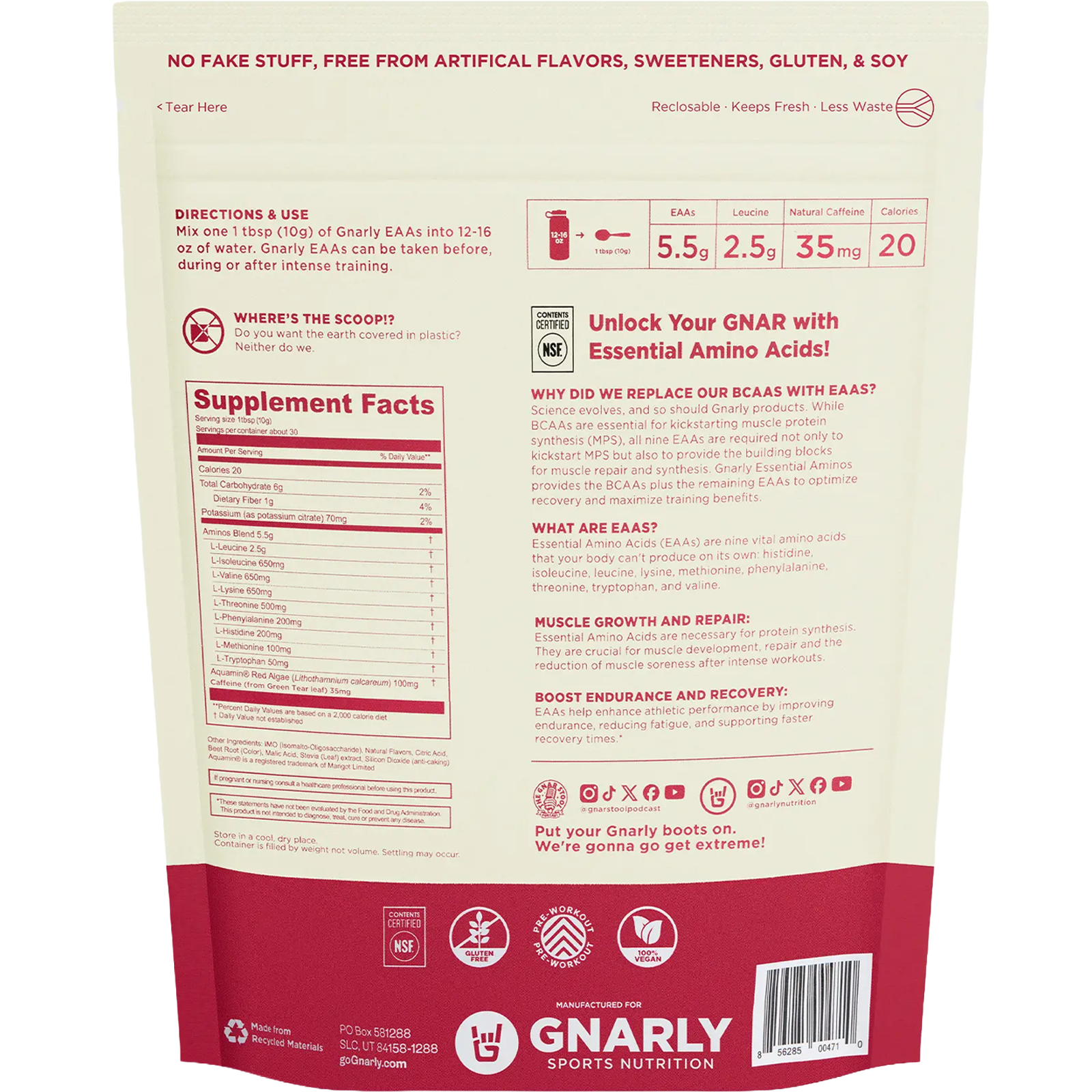 Essential Aminos (30 Servings) alternate view