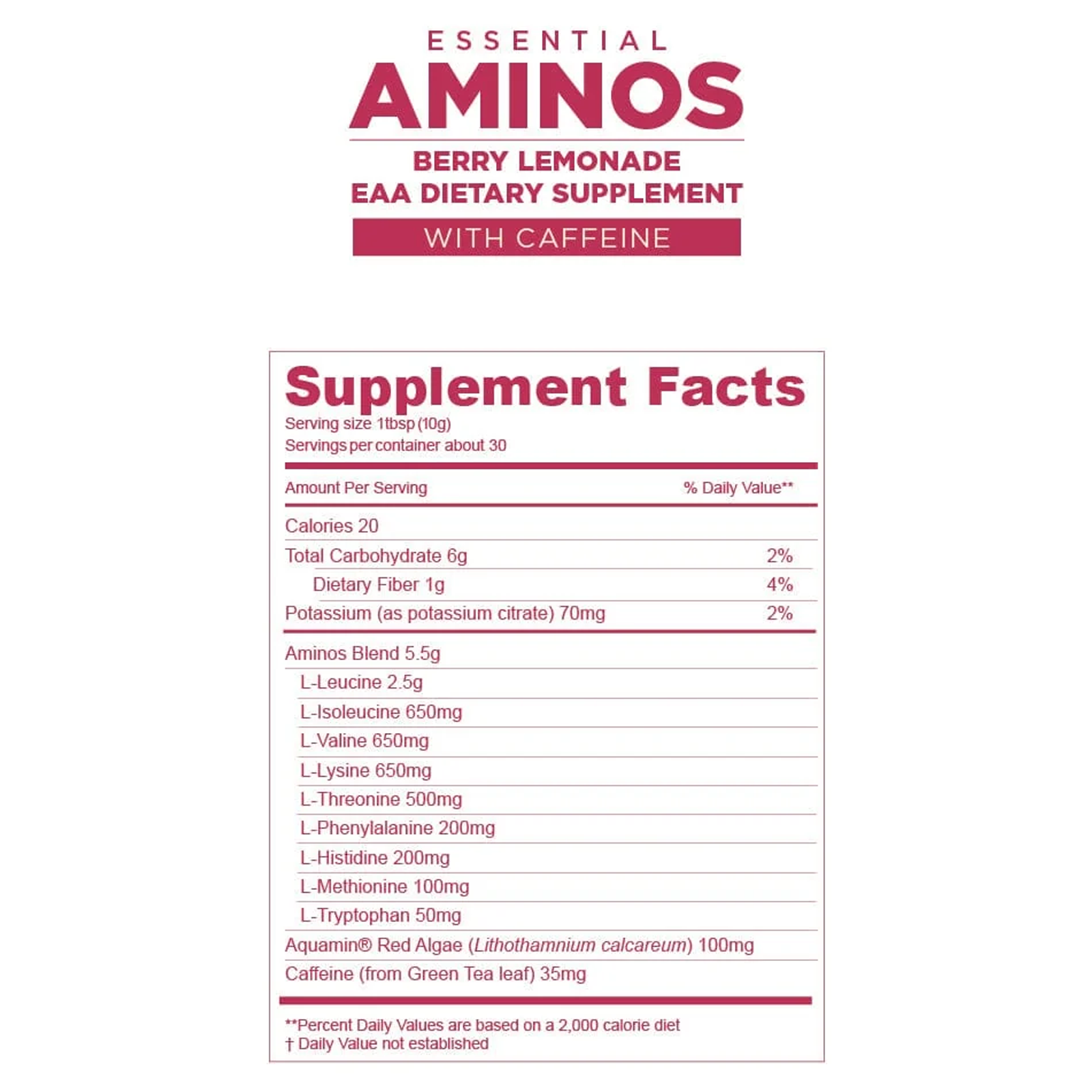 Essential Aminos (30 Servings) alternate view