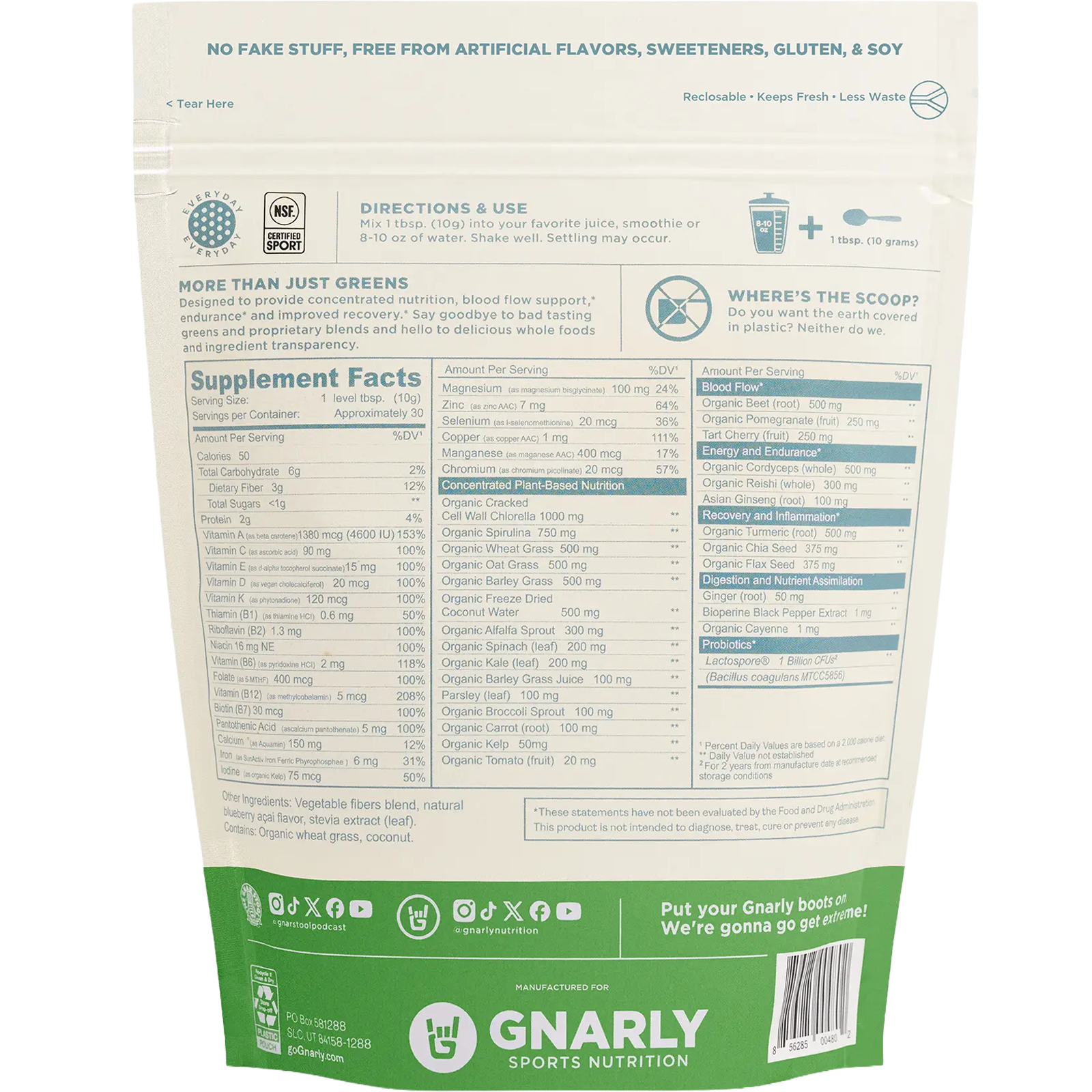 Performance Greens (30 Servings) alternate view