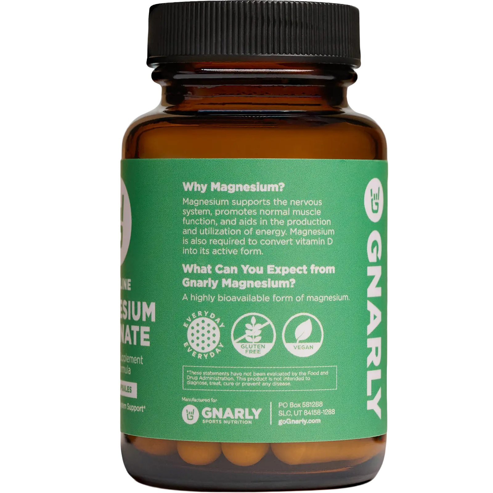 Baseline Magnesium Glycinate (30 Capsules) alternate view