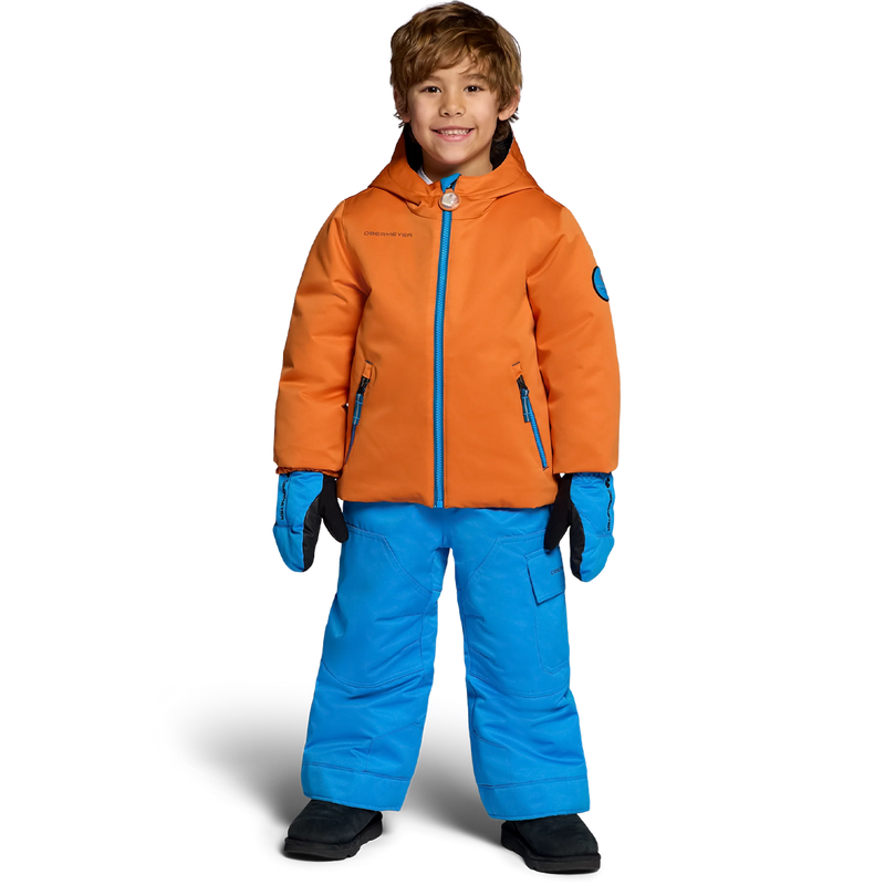 Obermeyer Youth Arden Jacket in Fox Tail on model