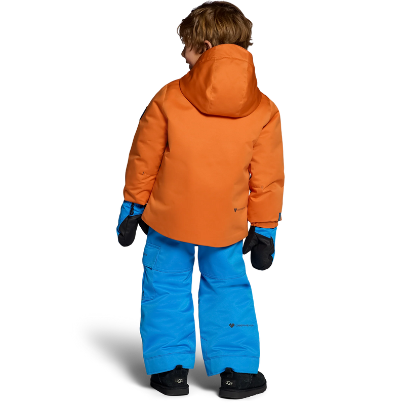 Obermeyer Youth Arden Jacket in Fox Tail back view on model