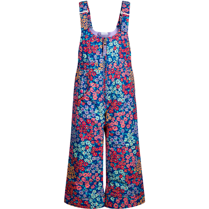 Obermeyer Youth Snoverall Print Bib Pant in Calico Mini