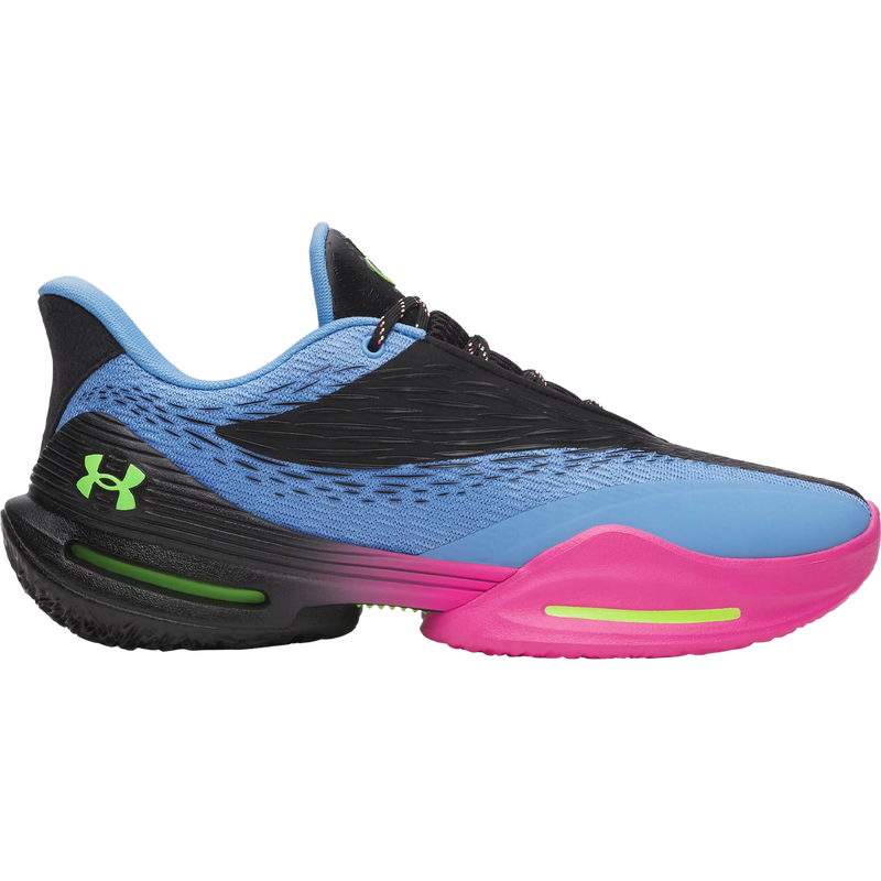 Under Armour D Fox 3 in Black Horizon Blue Hypergreen