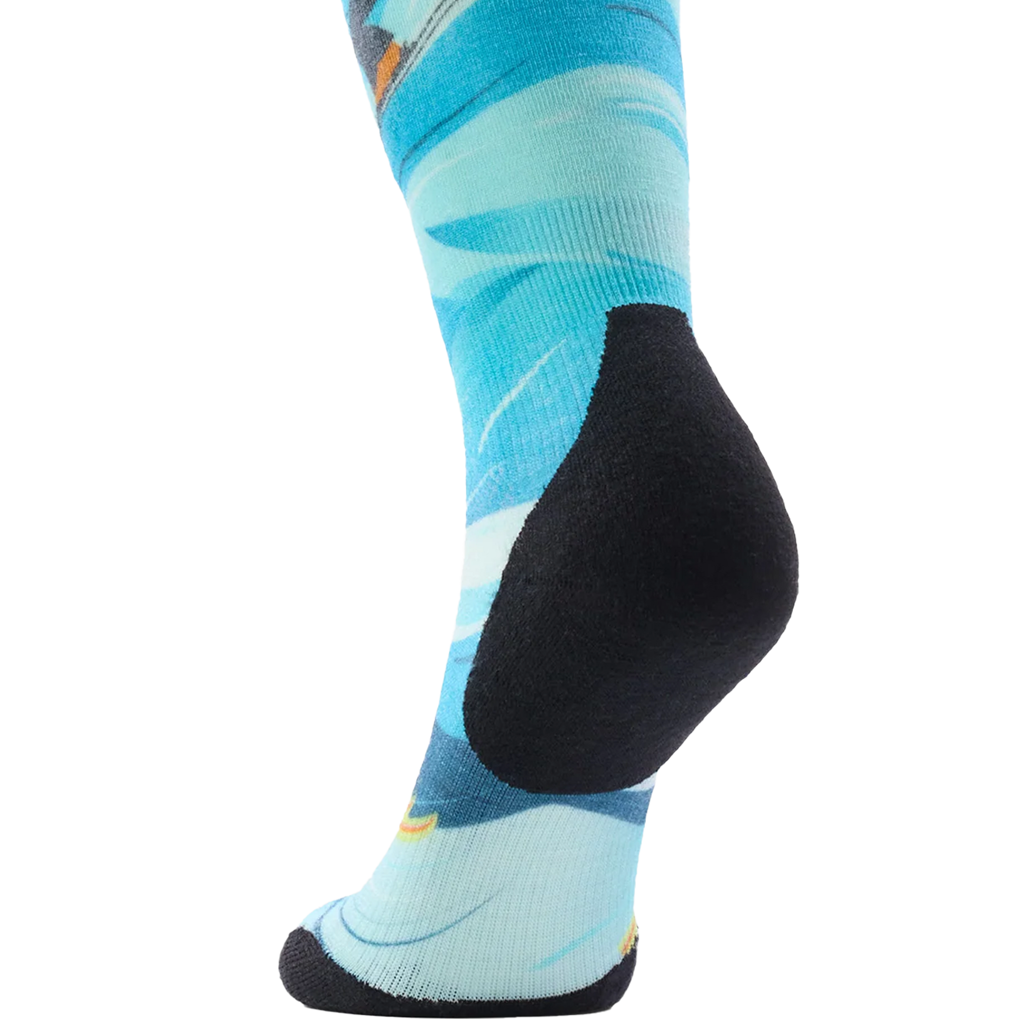 Women's Ski Targeted Cushion Steep Days Print OTC Socks alternate view