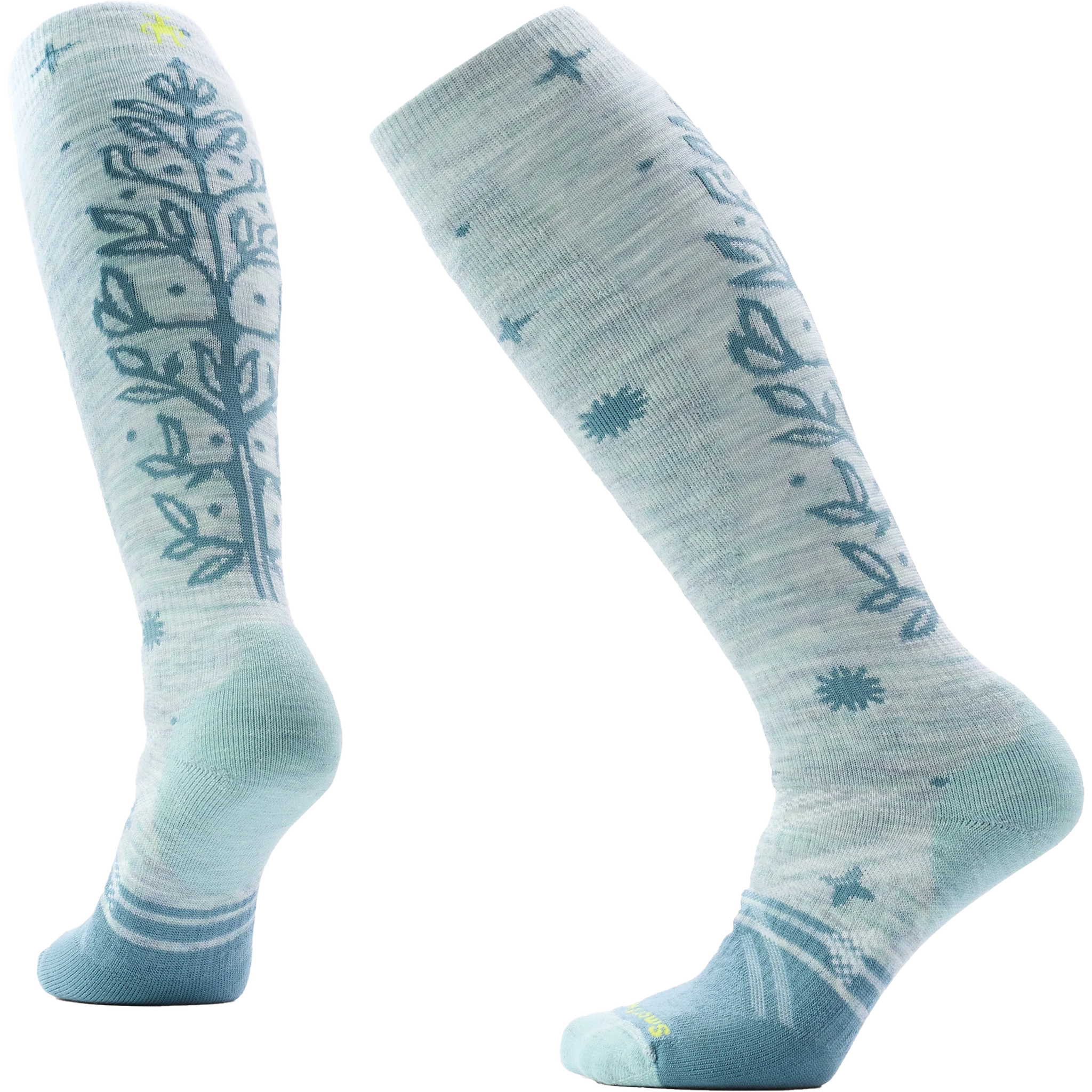 Women's Ski Full Cushion Ice Blossom OTC Socks alternate view