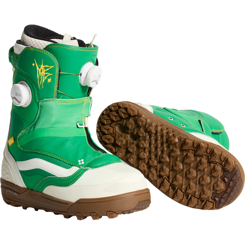 Women's The Progress, Vans Women's The Progress in Green/Yellow right and bottom
