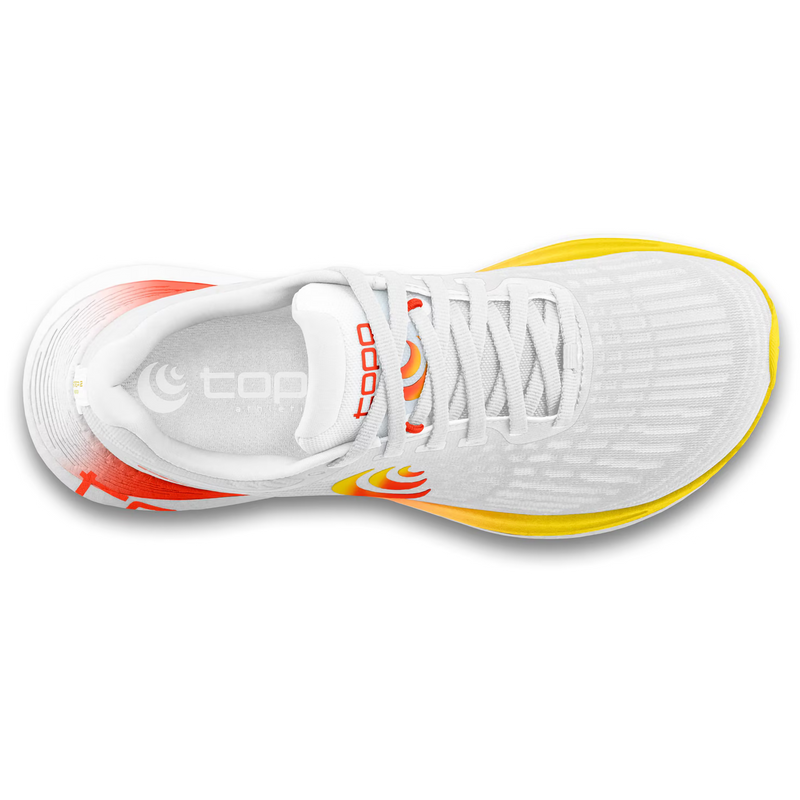 Men's Specter 2, TOPO Athletic Men's Specter 2 in White/Sunset top