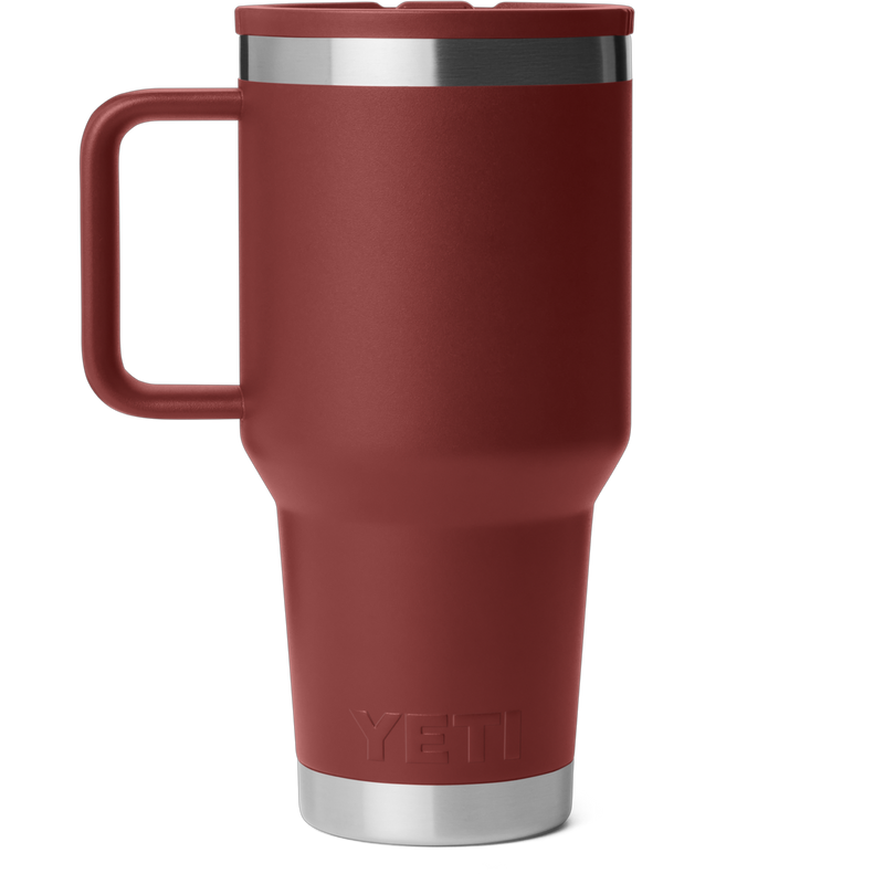Yeti Rambler 30 oz Travel Straw Mug Back Logo