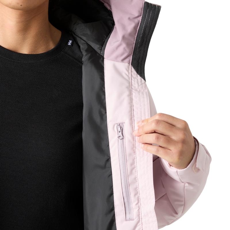 Helly Hansen Women's Alpine Insulated Jacket inner zippered stash pocket