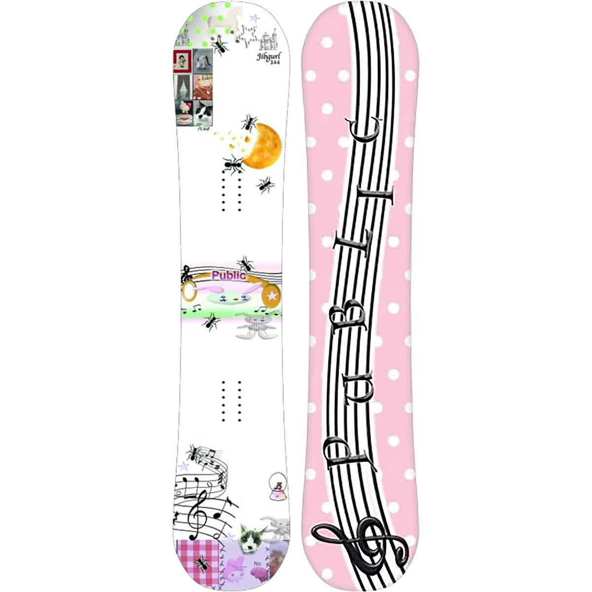 PUBLIC Jibgurl Snowboard Top and Bottom