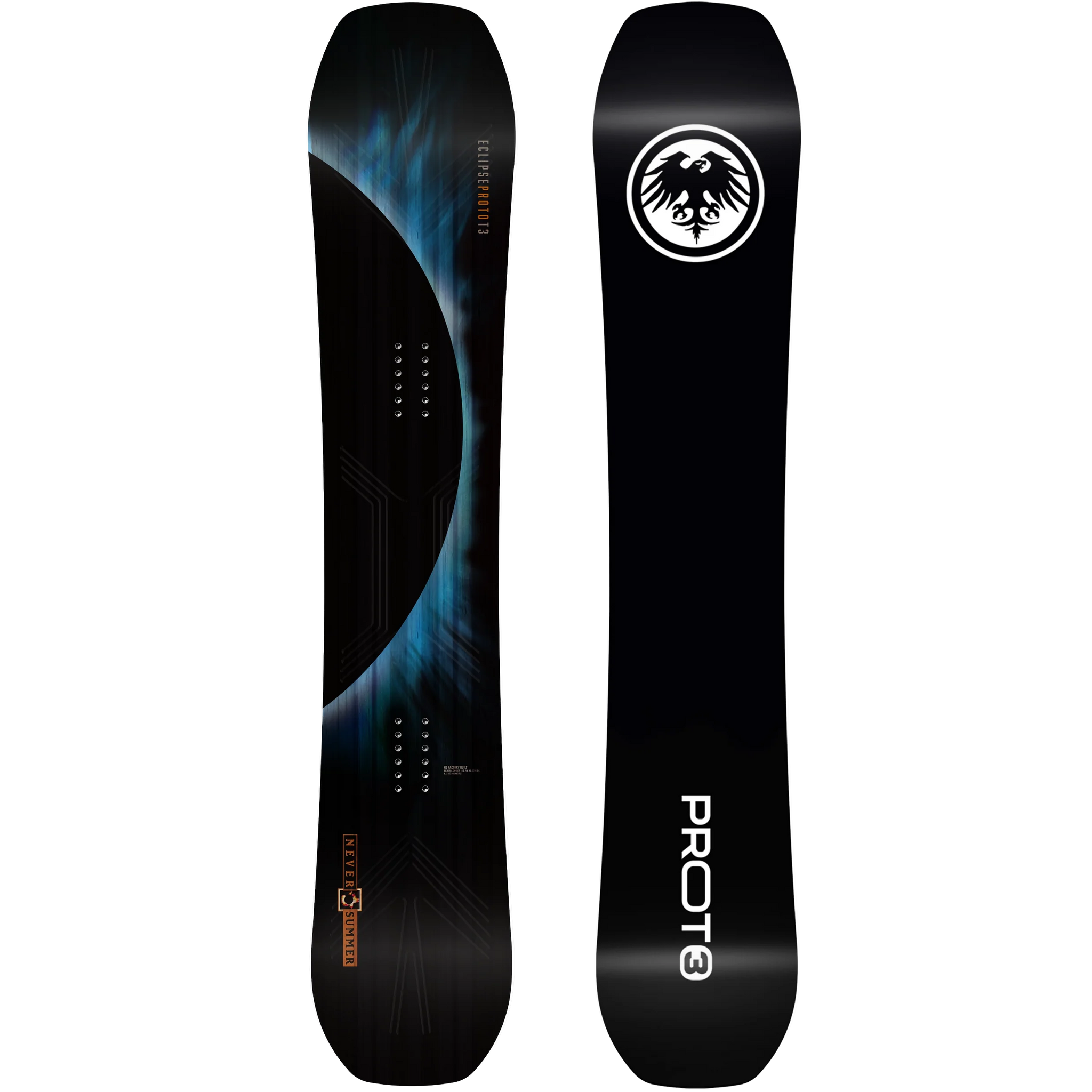 Never Summer Proto T3 Eclipse top and bottom