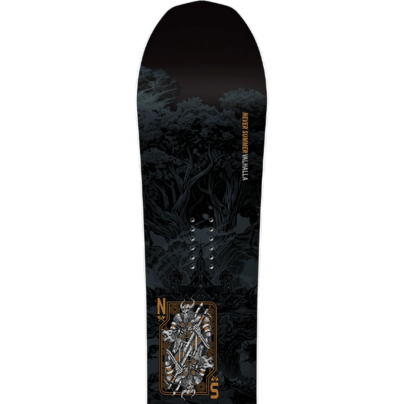 Never Summer Valhalla top of tip