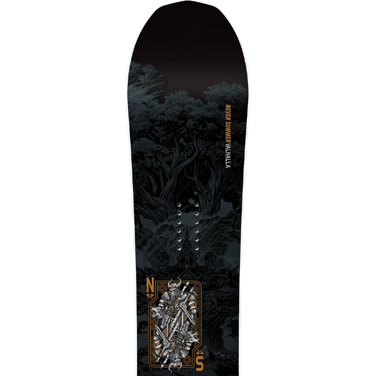 Never Summer Valhalla top of tip