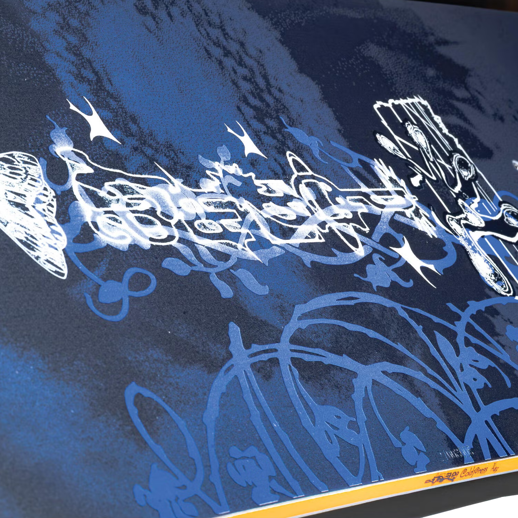 Armada Snowboards Women's Cold Press brand logo on deck