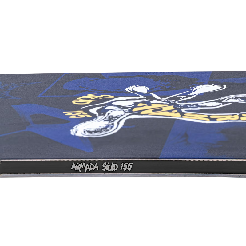 Armada Snowboards Sicko edge facing in center of board