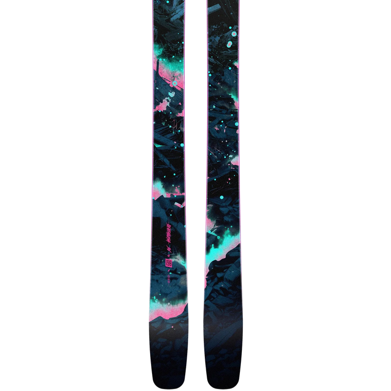 Moment Skis Deathwish 96 pair top of tails