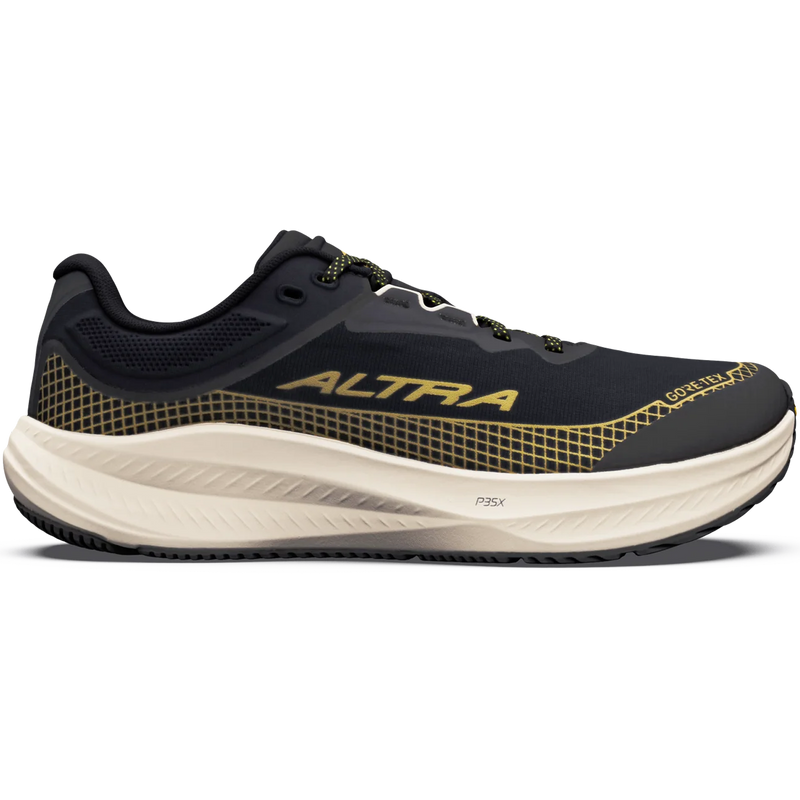 Altra Women's Torin 9 GTX in 91M-Black/Gold/Smoke