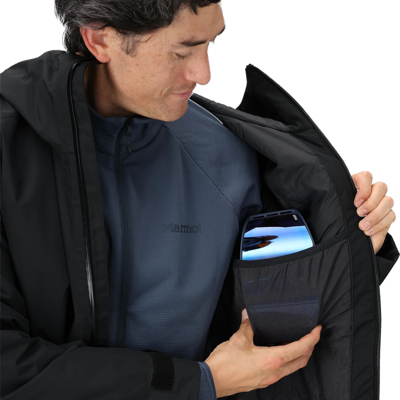 Marmot Men's Lightray Gore-Tex Jacket internal goggle pocket