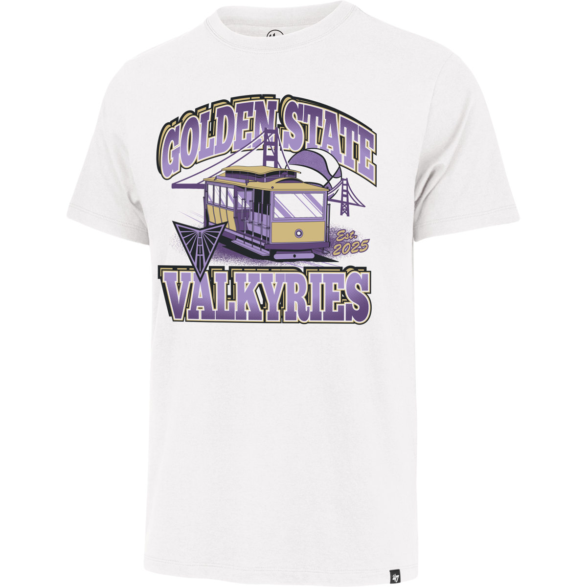 47 Brand Men's Valkyries Regional Franklin Tee in White