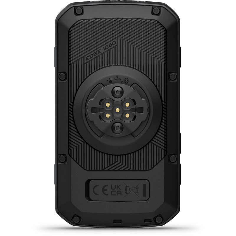 Garmin Edge 1060 back of unit