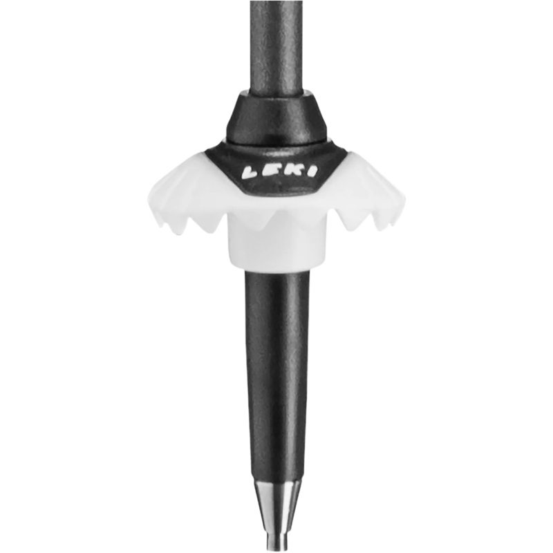 Leki Carbon 14 TR in Black/White pole tip and snow basket