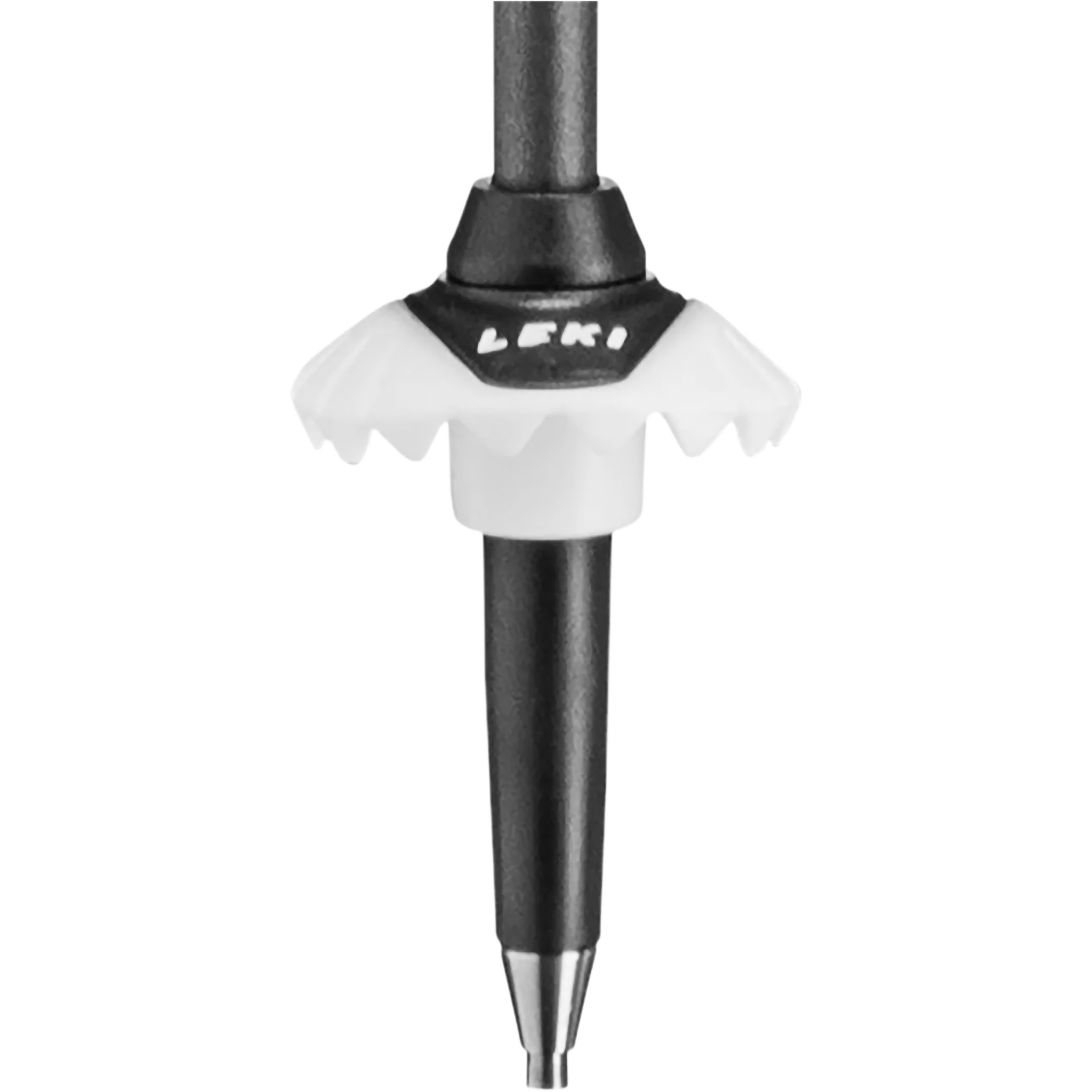 Leki Carbon 14 TR in Black/White pole tip and snow basket