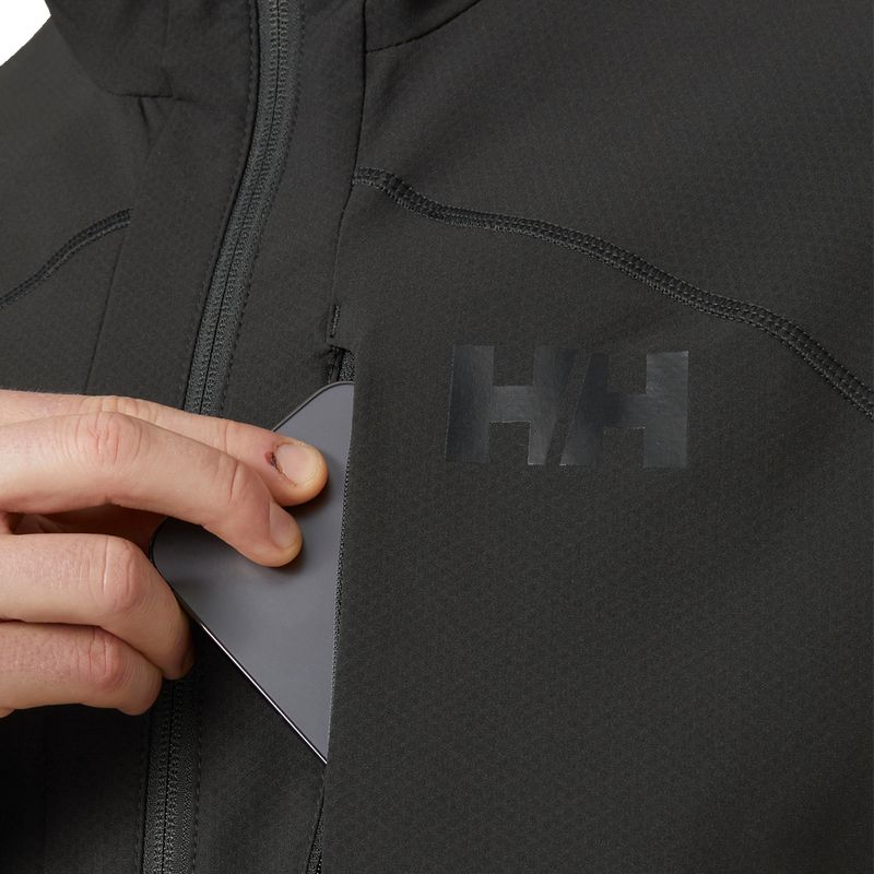 Men's Elevation Shield Fleece Jacket, Helly Hansen Elevation Shield Fleece Jacket chest pocket