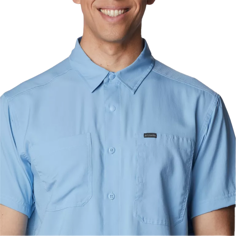 Men's Silver Ridge Utility Lite Short Sleeve, Columbia Men's Silver Ridge Utility Lite Short Sleeve 430-Jet Stream pockets