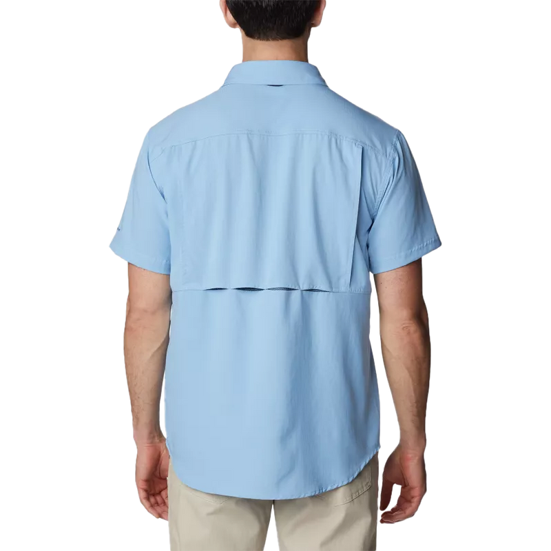 Men's Silver Ridge Utility Lite Short Sleeve, Columbia Men's Silver Ridge Utility Lite Short Sleeve 430-Jet Stream back