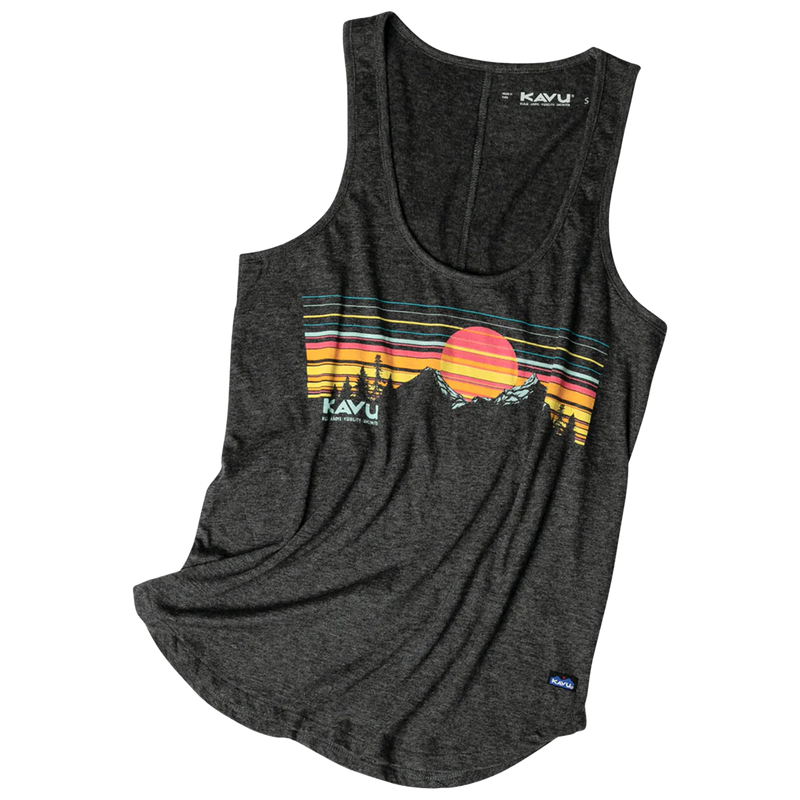Women's Don't Sweat It Tank, Kavu Women's Don't Sweat It Tank Black
