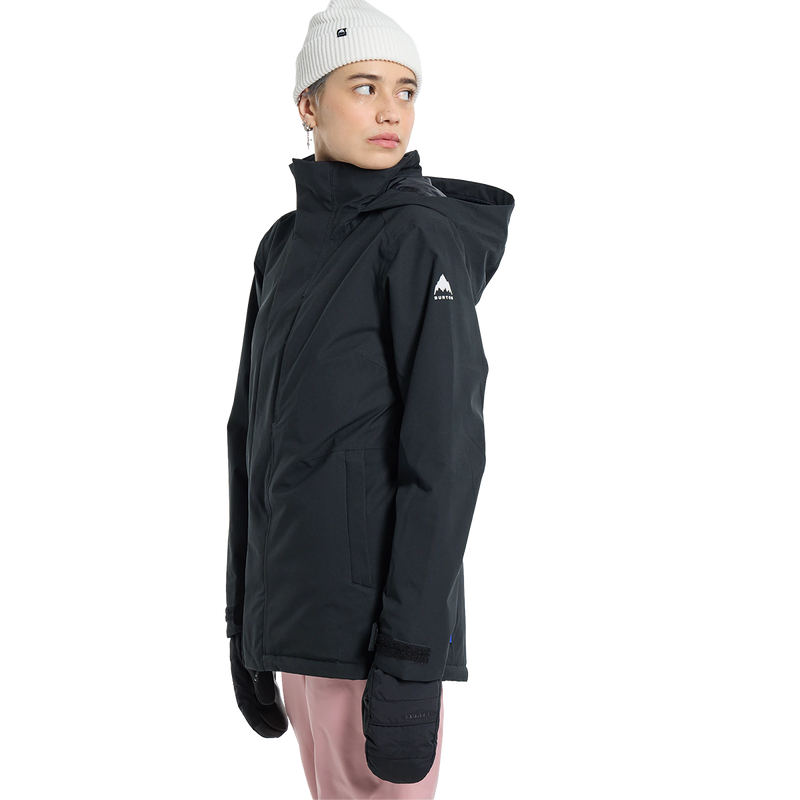 Women's Jet Ridge 2L Jacket, Burton Women's Jet Ridge 2L Jacket 001-True Black left