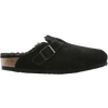 Birkenstock Women's Boston Clog Shearling Black/Black