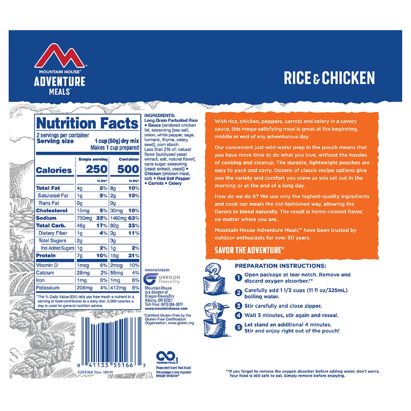Rice and Chicken - Gluten Free