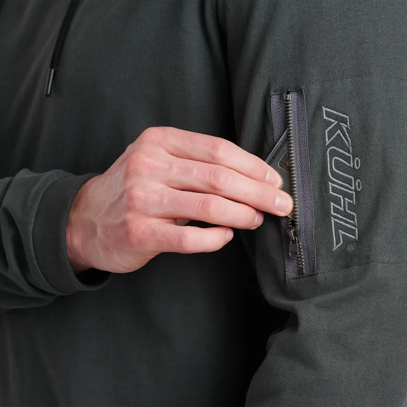 Men's Kommando Hoody, Kuhl Men's Kommando Hoody Carbon arm pocket