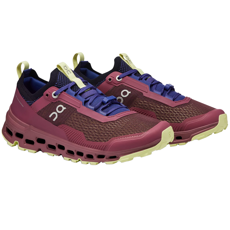 Women's Cloudultra 2, On Women's Cloudultra 2 Cherry/Hay pair front right