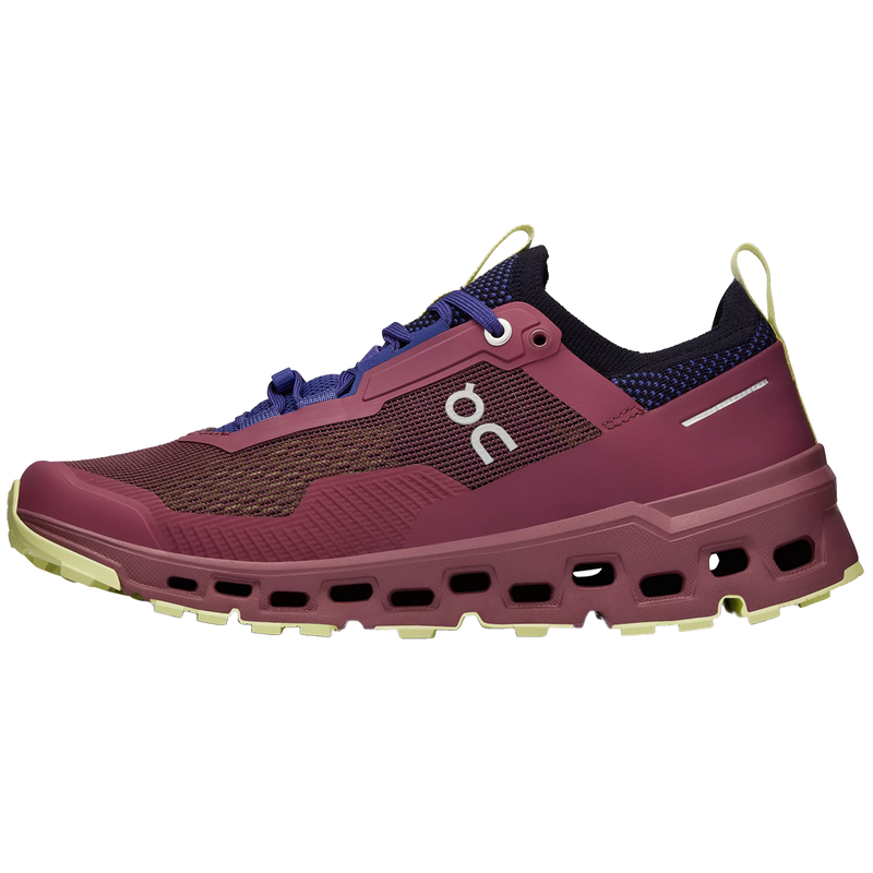 Women's Cloudultra 2, On Women's Cloudultra 2 Cherry/Hay inside profile