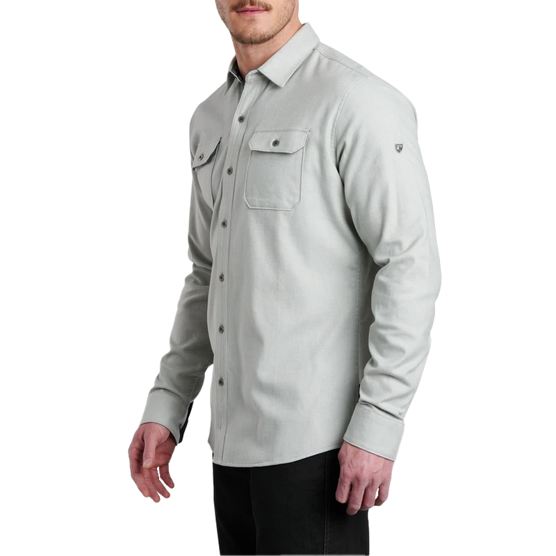 Men's Descendr Long Sleeve, Kuhl Men's Descendr Long Sleeve Granite left