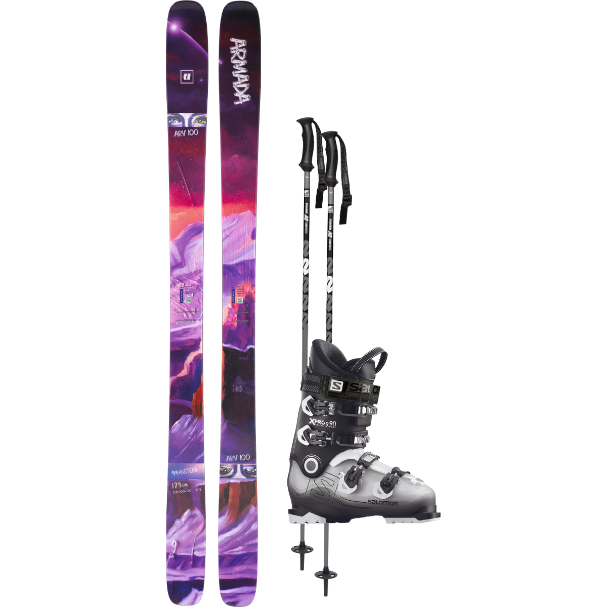 Armada ARV 100 Demo Ski Package alternate view