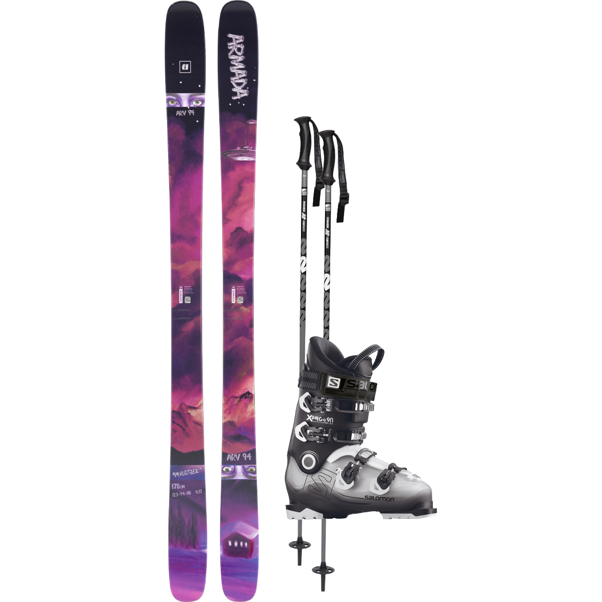 Armada ARV 94 Demo Ski Package alternate view