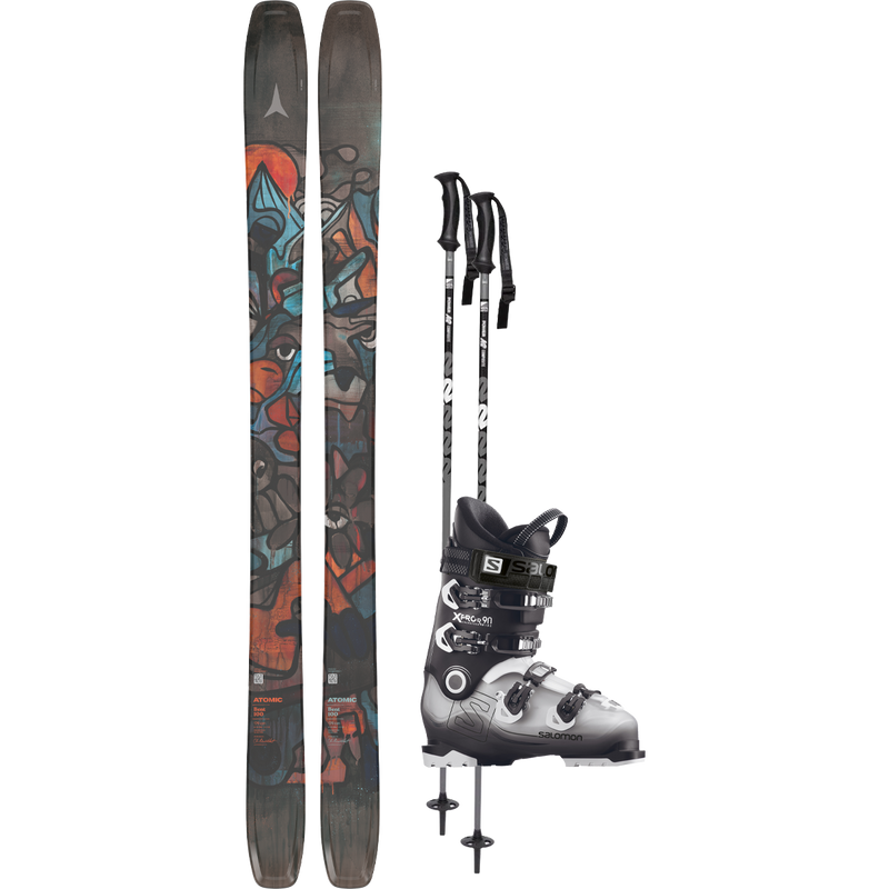 Atomic Bent 100 Demo Ski Package, Featured Image