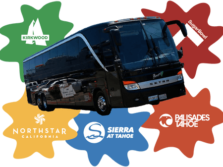 book a seat on the ski bus