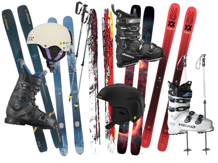 shop all skis, boots & bindings